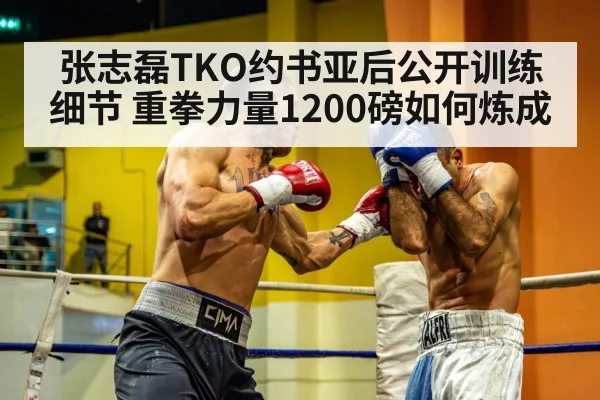 张志磊TKO约书亚后公开训练细节 重拳力量1200磅如何炼成